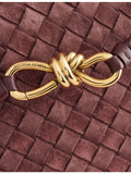 Bottega Veneta Andiamo large suede cross-body bag (British brand)