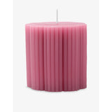 selfridges Villeroy & Boch Fleur Cassis Pillar Candle 260g- Buy online at McGrocer