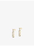 Messika Move Uno 18ct gold diamond earrings 0.4ct (British brand)