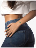 Messika Lucky Move malachite diamond ring in 18ct gold (British brand)