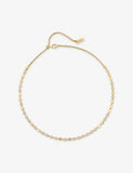 Messika D-Vibes small 18ct gold 1ct diamond necklace, UK version