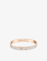 selfridges Messika Move Noa Pavé 18ct Gold and 2.3ct Diamond Bangle Bracelet- Buy online at McGrocer