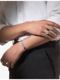 Messika titanium and 0.44ct diamond cord bracelet, UK version