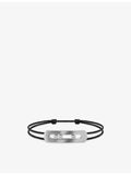 Messika titanium and 0.44ct diamond cord bracelet, UK version