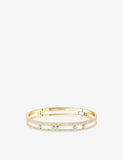 Messika Move Romane Pave 18ct Gold and 1.75ct Diamond Bangle Bracelet