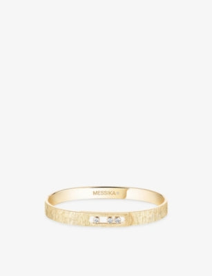 Messika bangle 18ct gold and 0.15ct diamond, imported from the UK