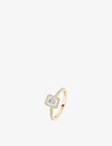 Messika 0.75ct diamond ring 18ct gold, imported from the UK