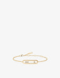Messika Move Classique bracelet in 18ct gold and diamonds (British brand)