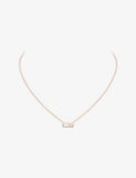 Messika Move Uno 18ct gold diamond necklace, imported from the UK