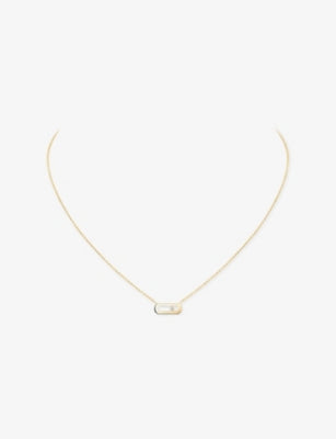 Messika Move Uno 18ct gold diamond necklace, imported from the UK