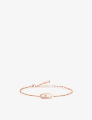 Messika Move Uno bracelet 18ct gold 18cm, imported from the UK