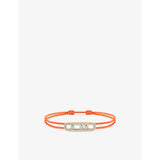 selfridges Messika Care Orange Pavé 18ct Rose Gold Diamond Cord Bracelet- Buy online at McGrocer