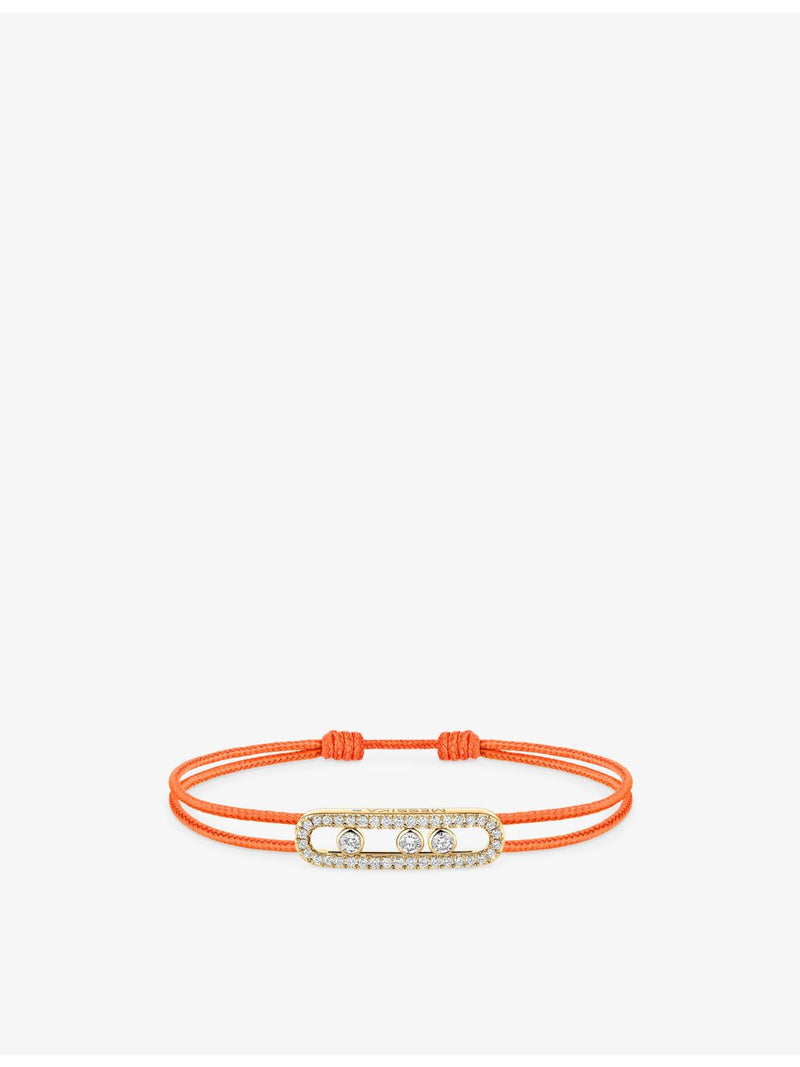 Messika rose gold diamond cord bracelet - British product