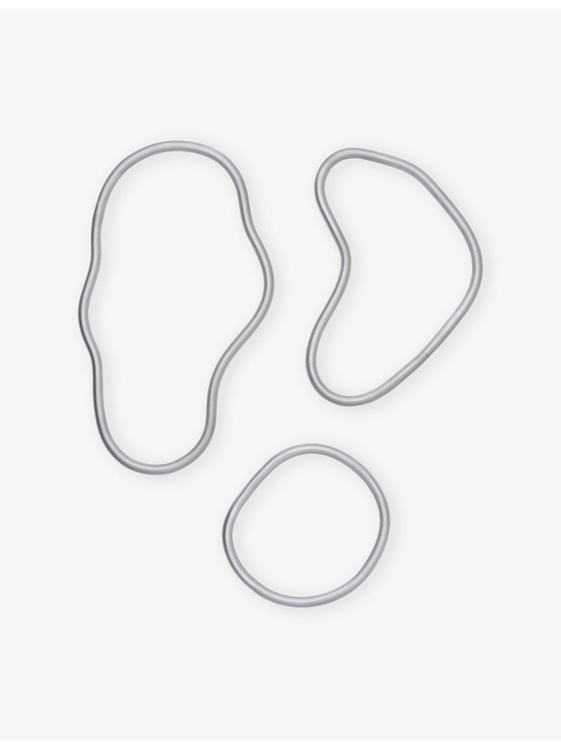 ferm LIVING aluminium trivets set of three, UK version