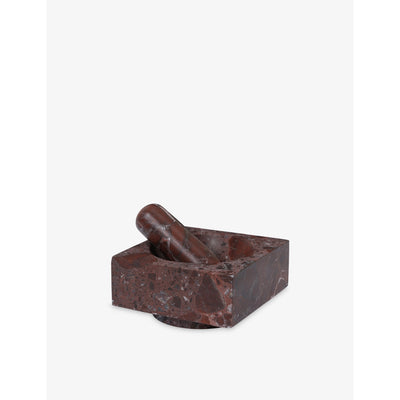 selfridges ferm LIVING Tvara Marble Mortar 13cm- Buy online at McGrocer