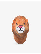 selfridges ferm LIVING Lion Hand-Carved Wooden Wall Hook 9.5cm- Buy online at McGrocer