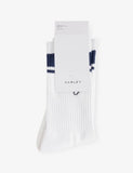 Varley Lamar Club stripe-trim cotton-blend socks - British product