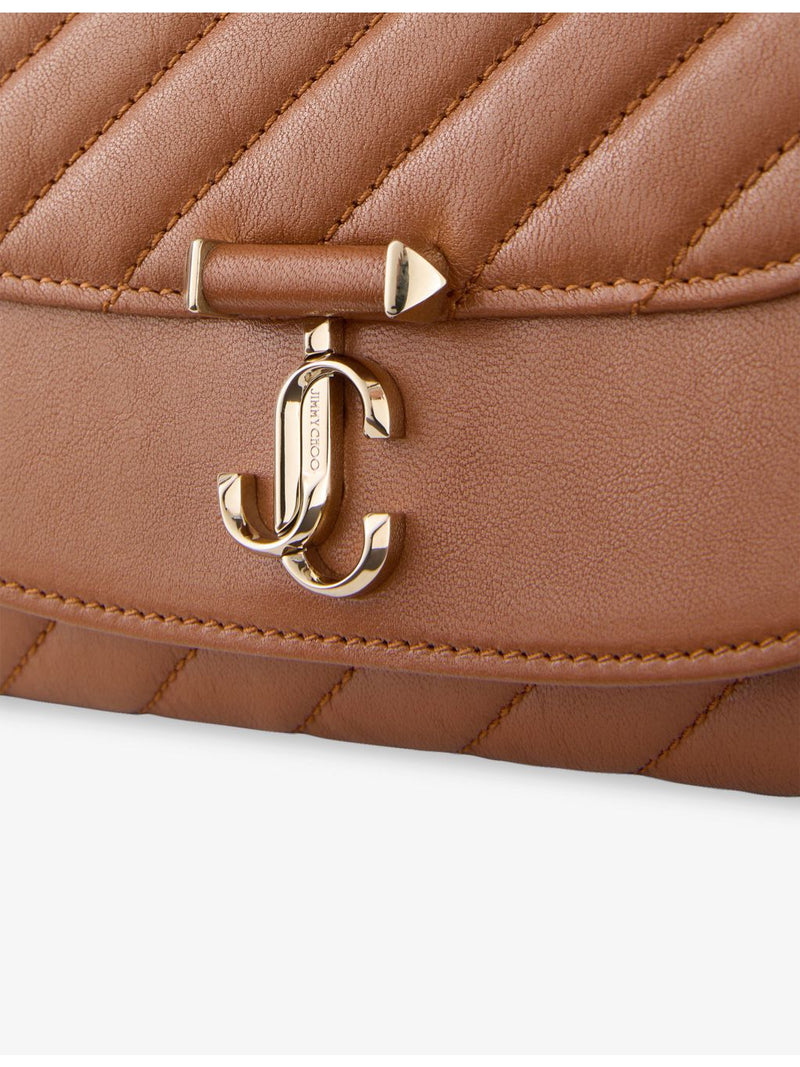 Jimmy Choo leather wallet chain 19cm chain strap (British brand)