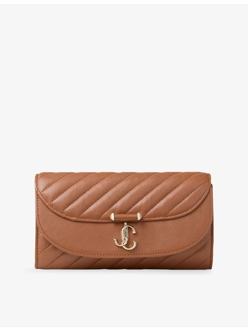 Jimmy Choo leather wallet chain 19cm chain strap (British brand)