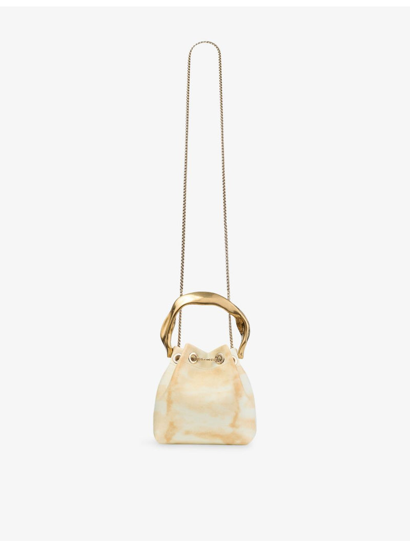Jimmy Choo tie-dye leather top-handle bag (British brand)