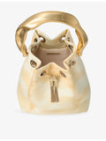 Jimmy Choo tie-dye leather top-handle bag (British brand)