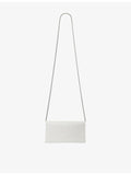 Jimmy Choo Emmie glitter woven clutch bag with chain strap - British product