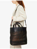 Bottega Veneta pre-loved convertible leather tote bag, UK version
