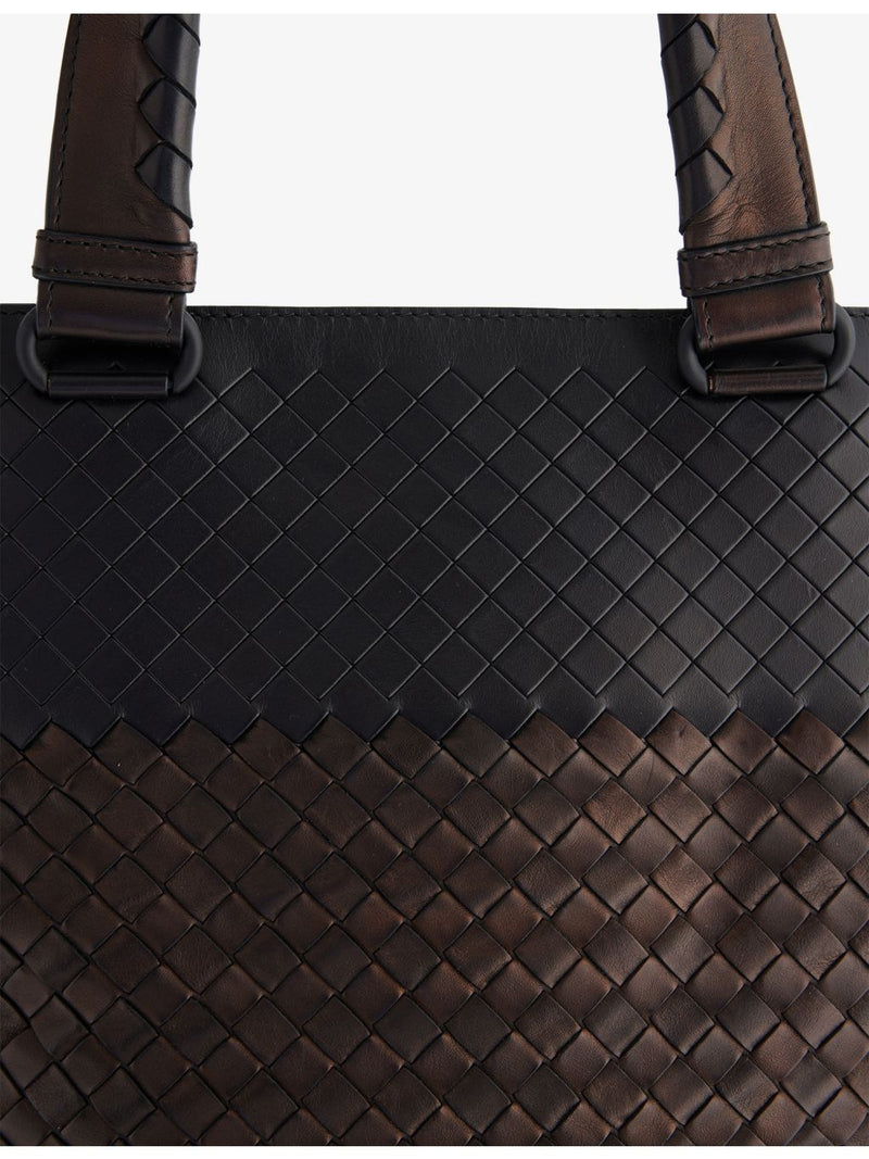 Bottega Veneta pre-loved convertible leather tote bag, UK version
