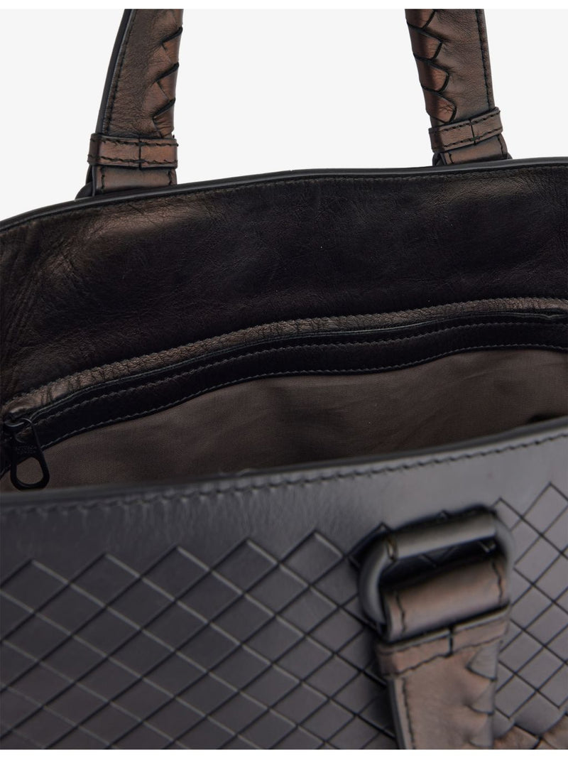 Bottega Veneta pre-loved convertible leather tote bag, UK version