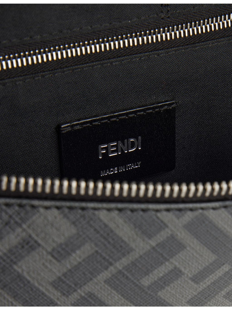 Fendi Zucca FF belt bag 18cm coated canvas (British brand)