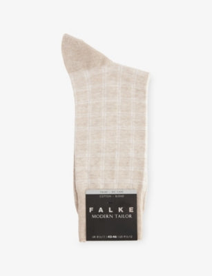 FALKE Modern Tailor Cotton-Blend Socks