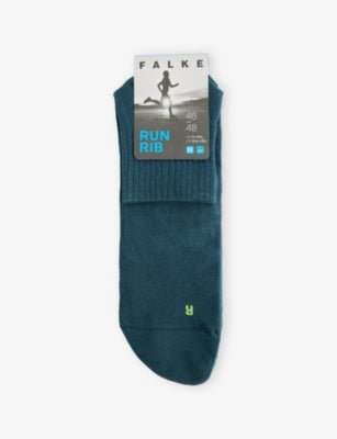 FALKE Run Rib cotton-blend running socks (British brand)