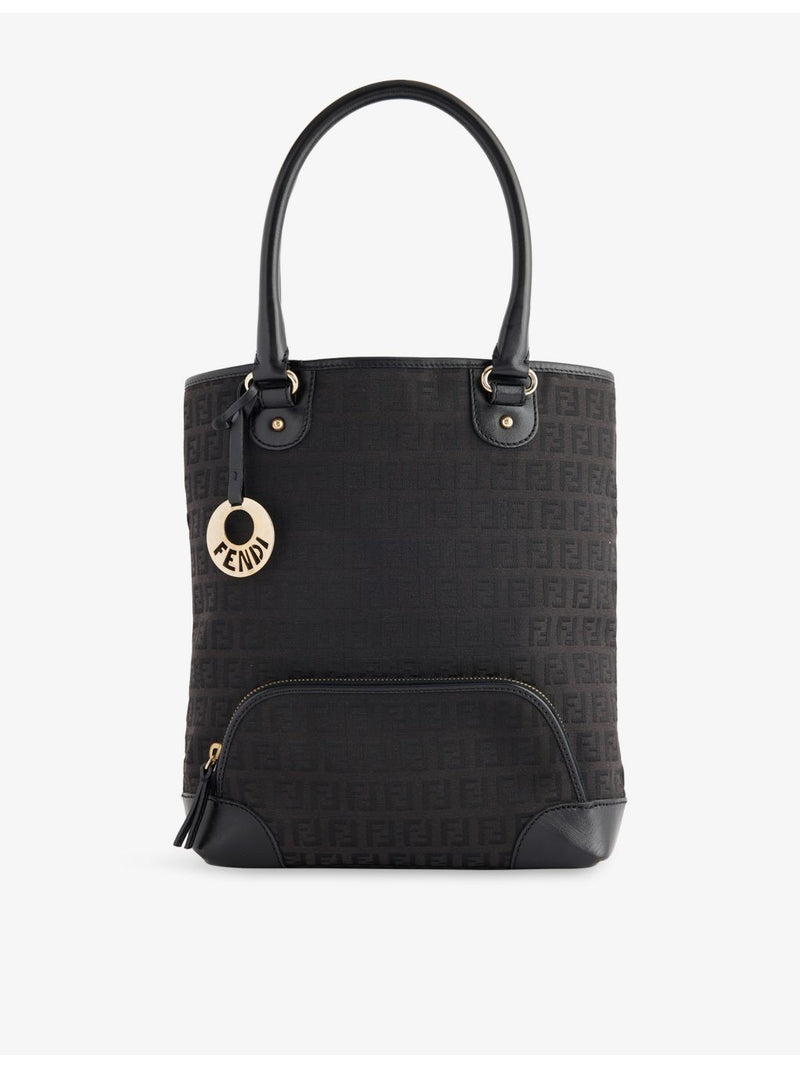 Fendi Zucchino Chef Front Pocket canvas tote bag - British product