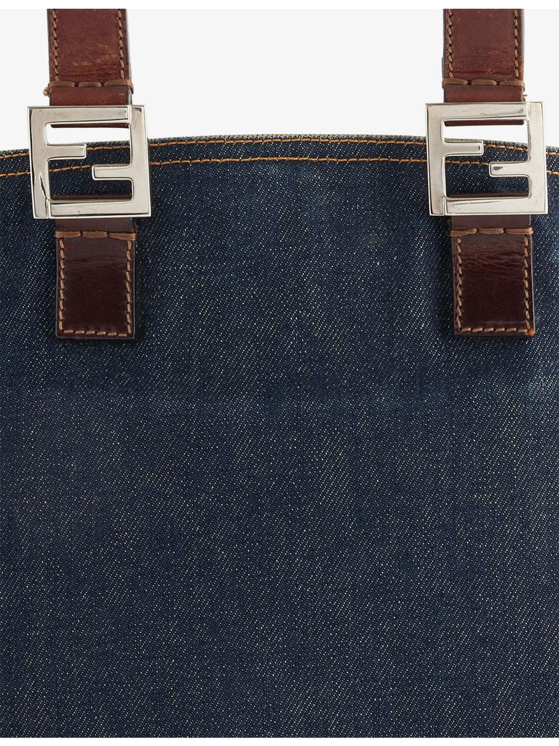 Fendi denim tote bag pre-loved, UK version