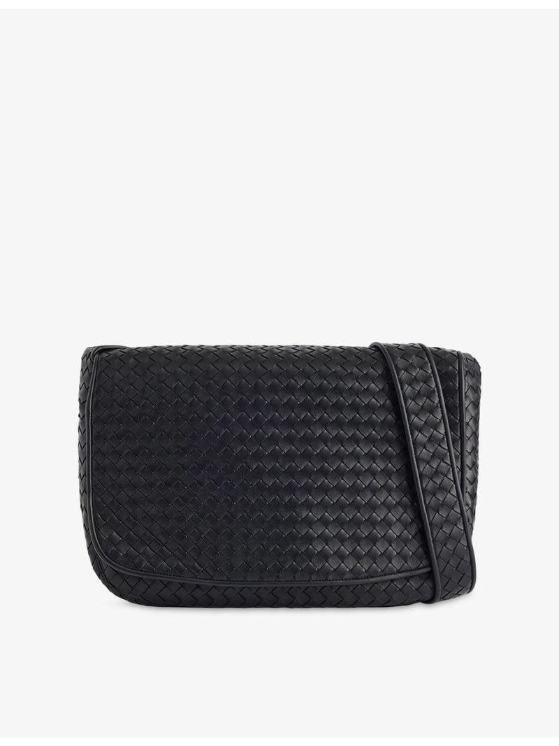Bottega Veneta Veneto large leather messenger bag - British product