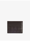 Bottega Veneta Intrecciato weave leather card holder, British product