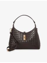 selfridges Dune Dorset Woven Leather Shoulder Bag- Buy online at McGrocer