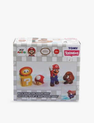 Super Mario four squirter bath toys set - British product