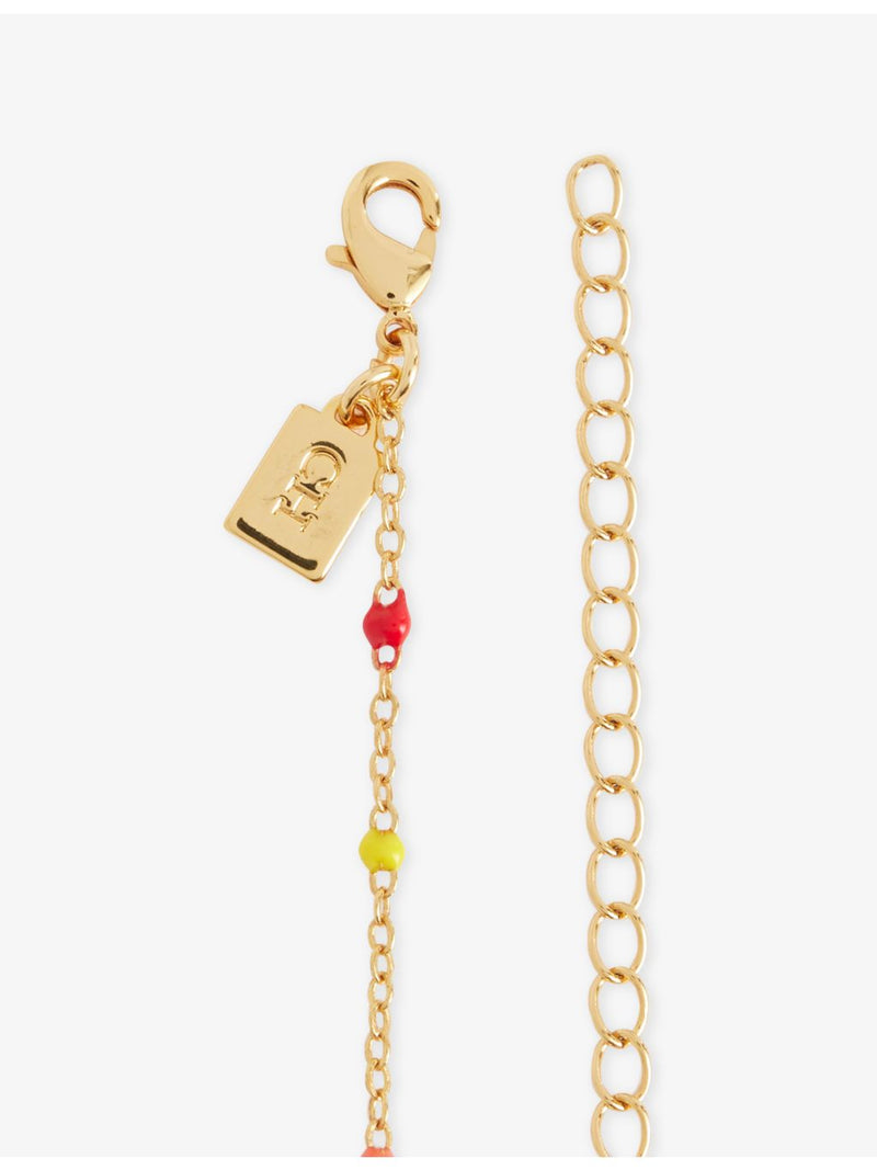 Only Cuteness 18ct gold plated brass heart necklace 45cm - British product