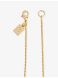 Crystal Haze 18ct yellow-gold plated brass chain 50cm (British brand)