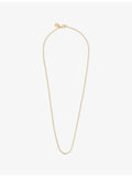 Crystal Haze 18ct yellow-gold plated brass chain 50cm (British brand)