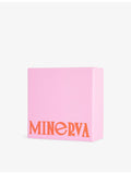 Minerva bow-drop beaded earrings in 100% resin - British product