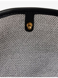 Neous Pardalis sheer bucket bag with leather trim, UK version