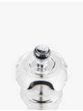 Peugeot Nancy transparent acrylic salt mill 12cm, UK version