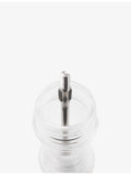 Peugeot Nancy transparent acrylic salt mill 12cm, UK version