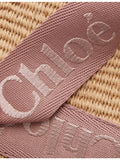 Chloé Woody large paper basket bag, imported from the UK