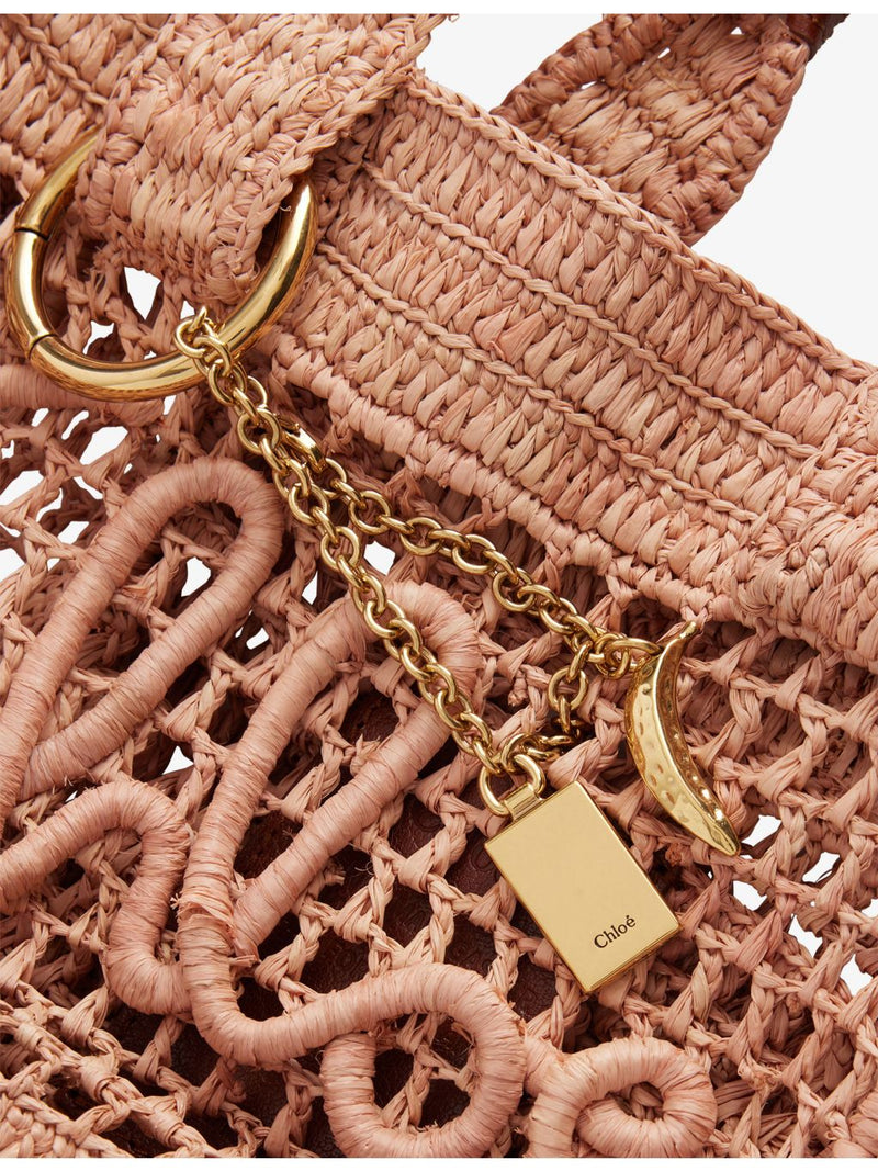 Chloé Summer Banana raffia tote bag, UK version