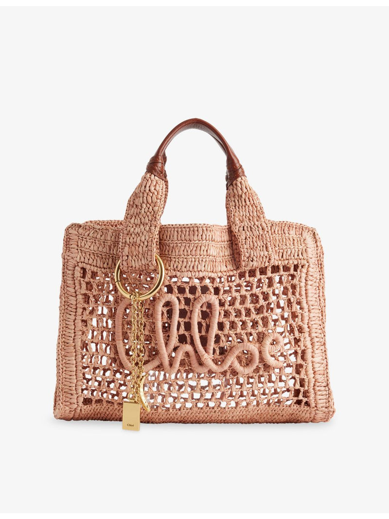 Chloé Summer Banana raffia tote bag, UK version