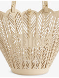 Chloé Soleil leather basket bag, imported from the UK