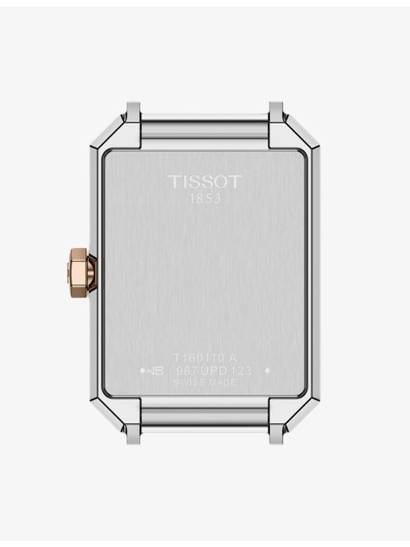 Tissot stainless steel quartz watch 30mm mother-of-pearl dial - British product